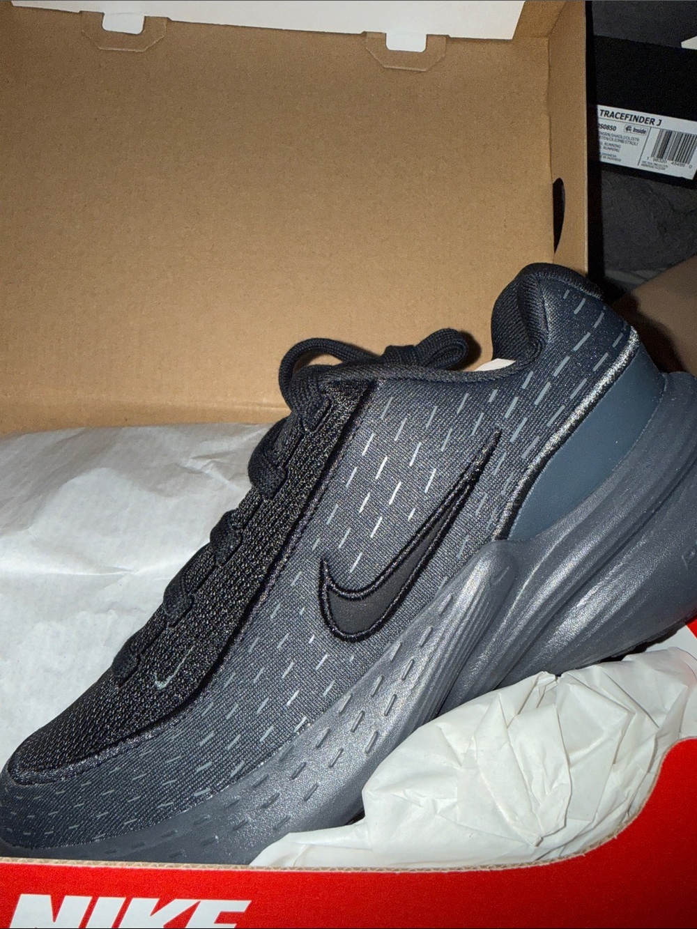 Nike Black Athletic Running Shoes